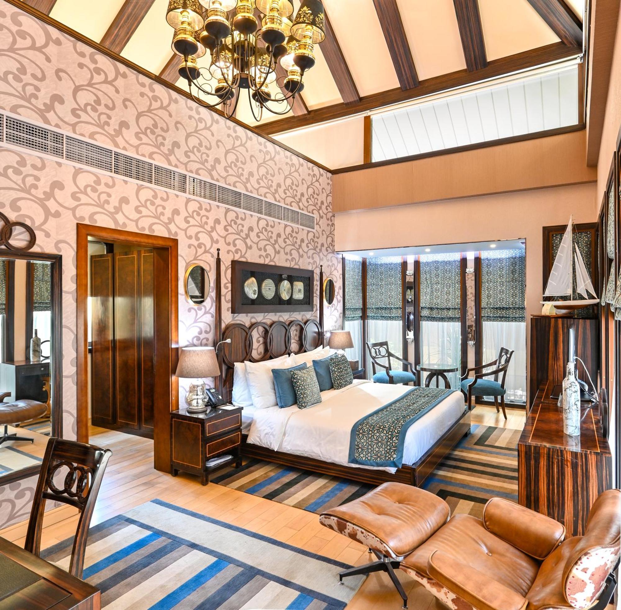 Palavra Resort Manáma Kültér fotó A bedroom at the Oberoi Dubai