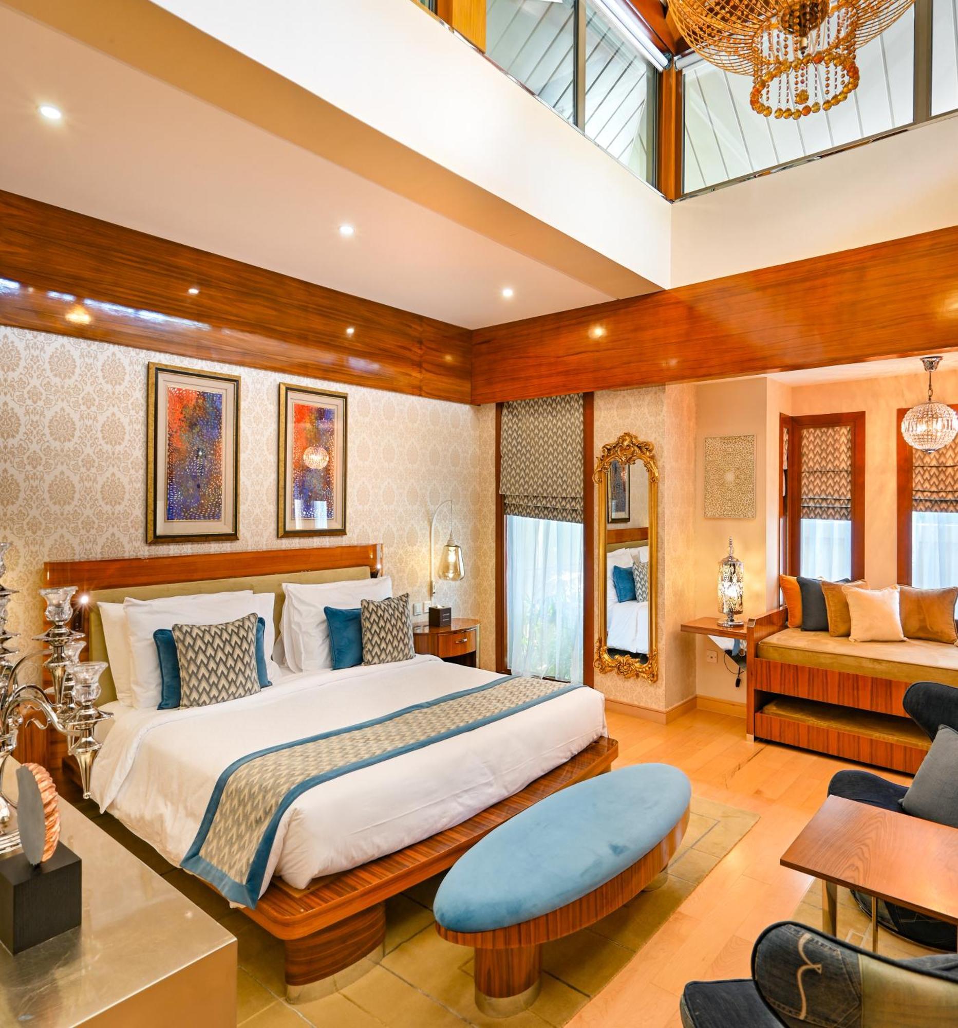 Palavra Resort Manáma Kültér fotó A suite at the Taj Bengal